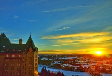 Edmonton Sunrises by Lincoln Ho