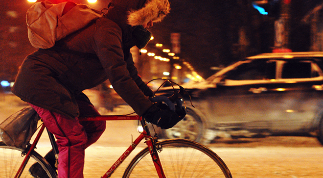 Winter Biking