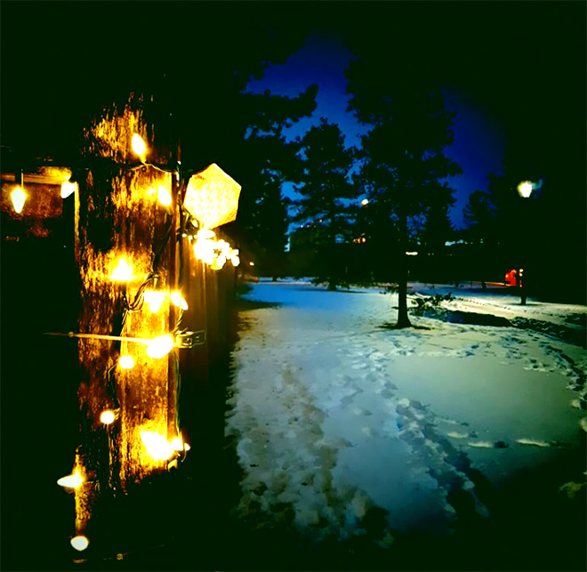 Arrowhead Trail At Night