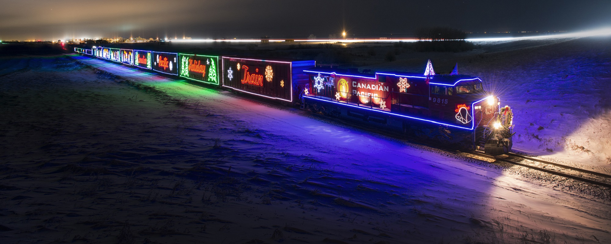 CP Holiday Train Winter City Edmonton