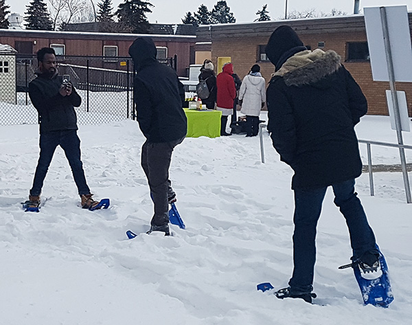 Learning to Snowshoe